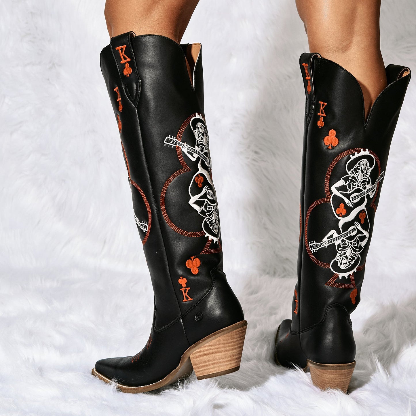 KING OF CLUBS LEATHER BOOT - Dingo1969