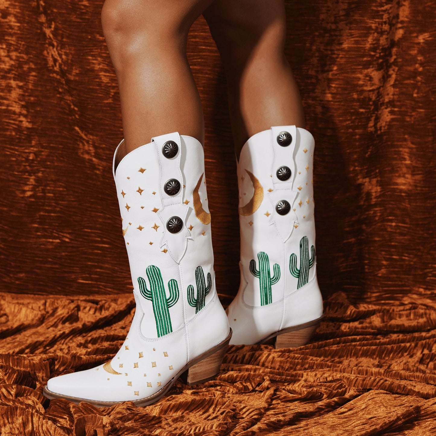 PACHITA LEATHER BOOT - Dingo1969