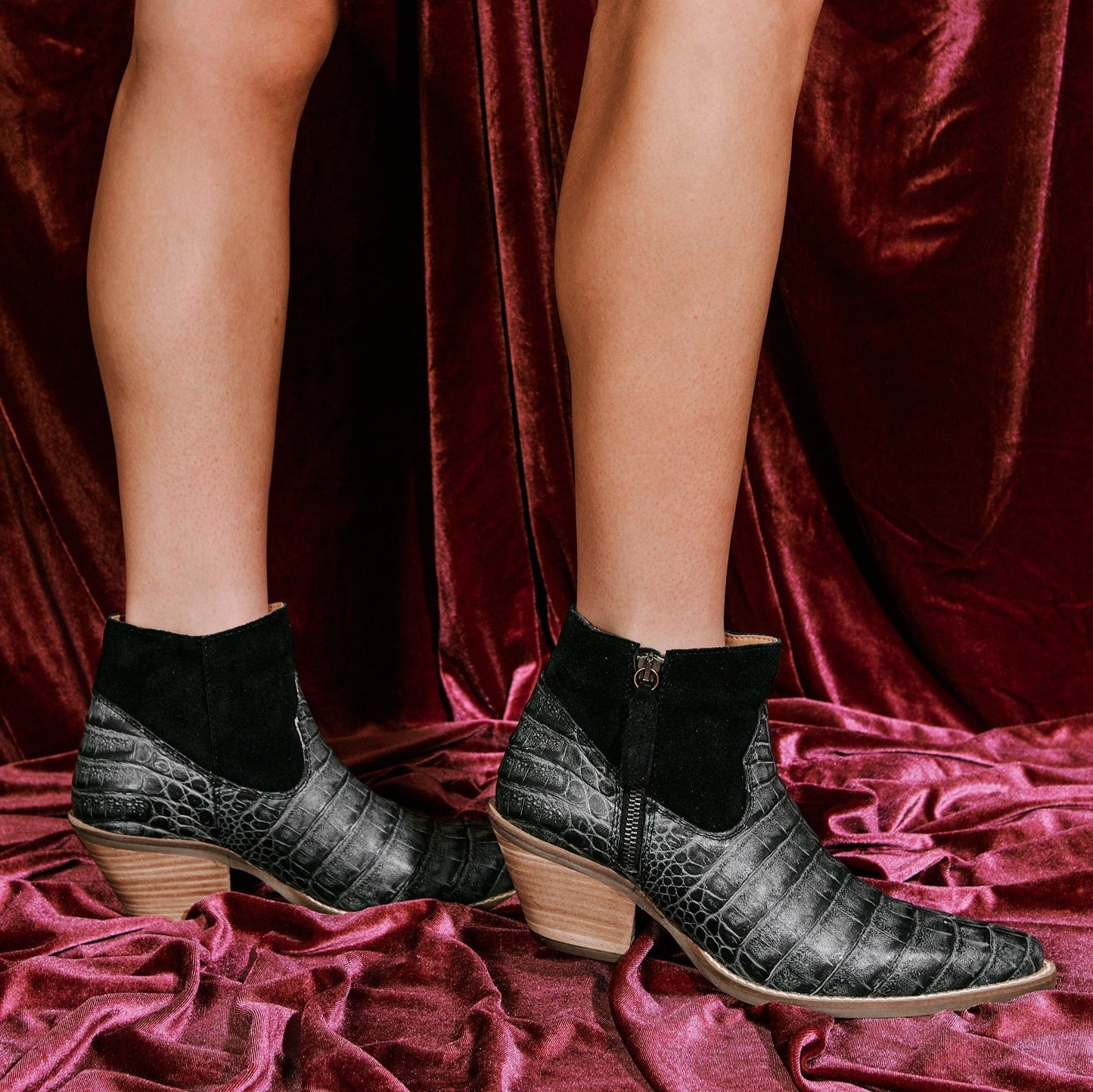 RICKIE LEATHER BOOTIE - Dingo1969