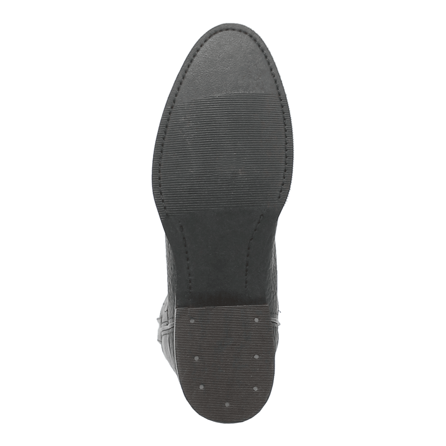 PRODUCT SHOT YOUNG GUN LEATHER BOOT AT OUTSOLE ANGLE