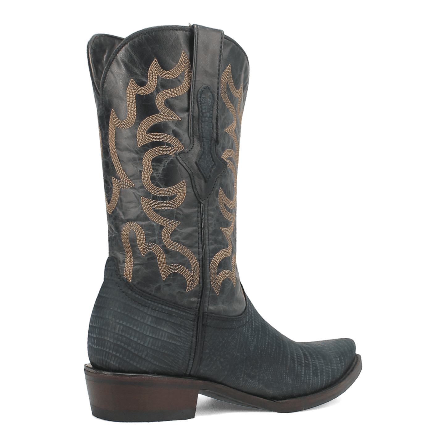 PRODUCT SHOT THE DUKE LEATHER BOOT AT 315 DEGREE ANGLE