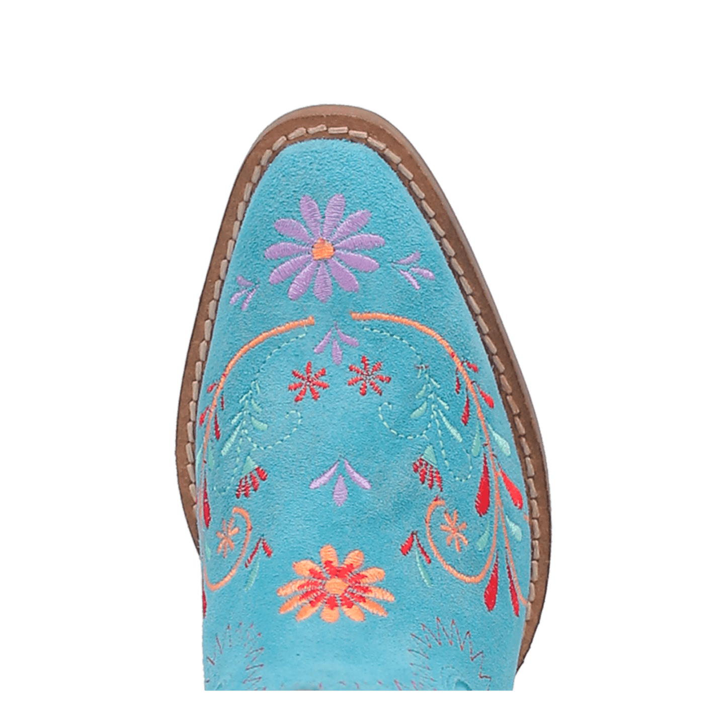 PRODUCT SHOT SUGAR BUG LEATHER BOOTIE AT TOE ANGLE