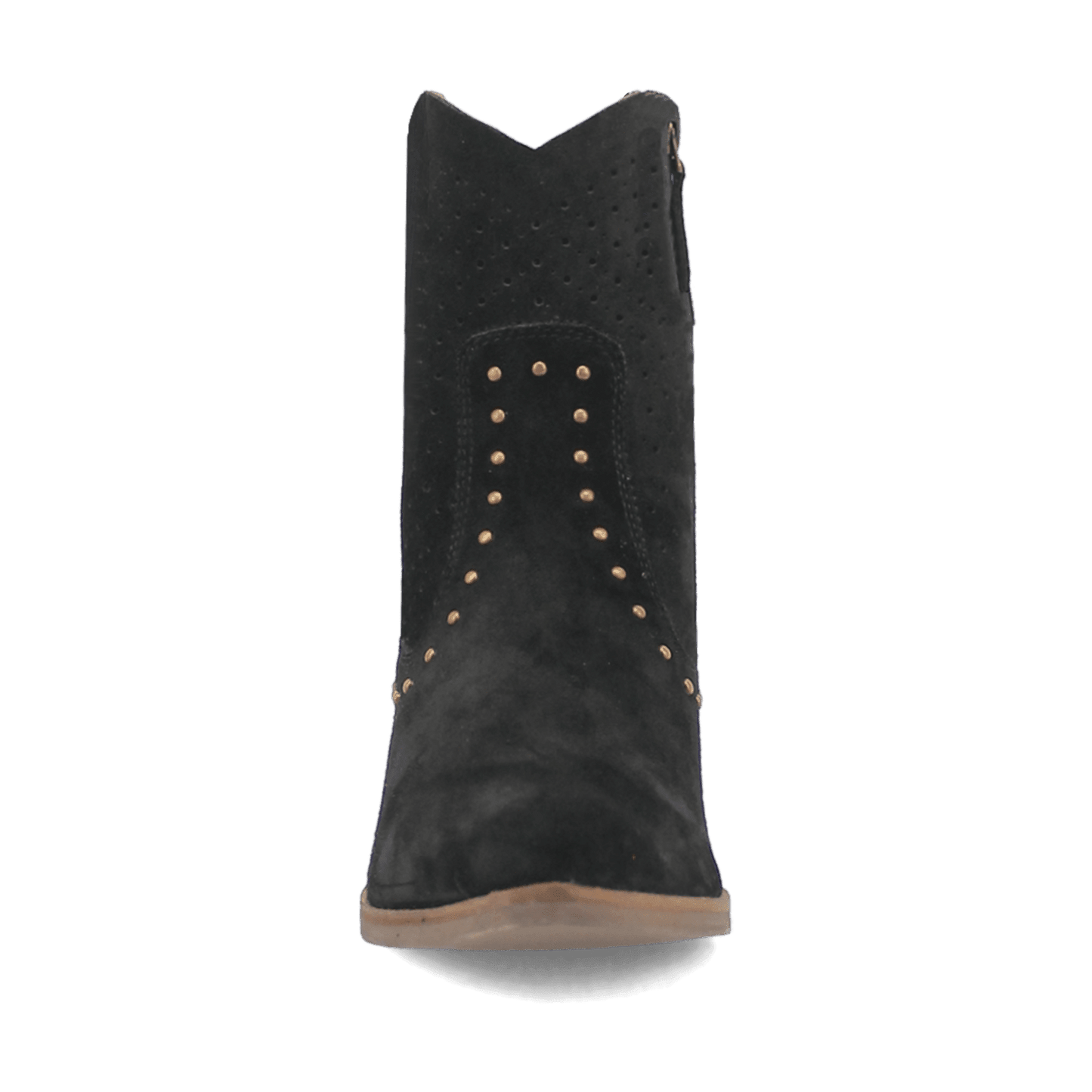 PRODUCT SHOT MISS PRISS LEATHER BOOT AT FRONT ANGLE