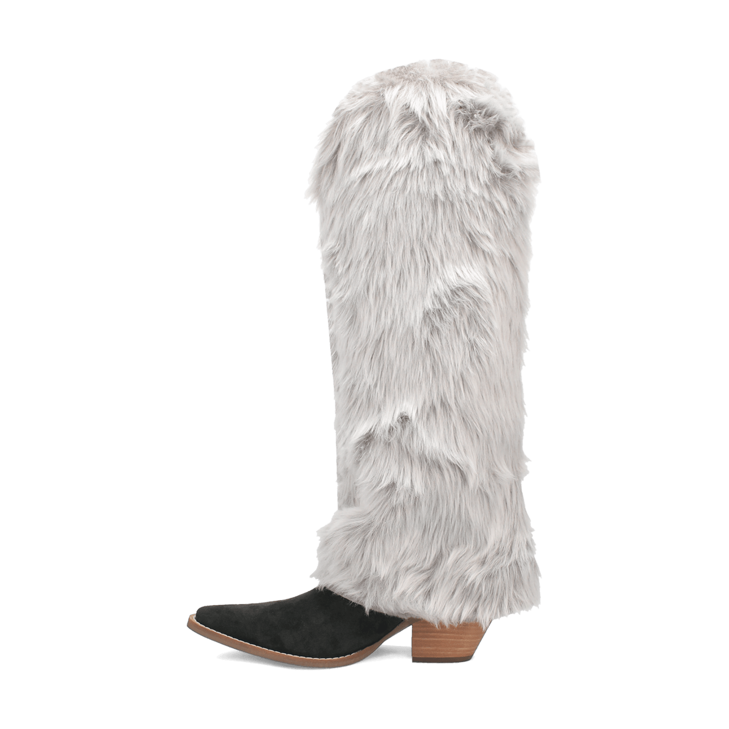 PRODUCT SHOT SNUGGLES LEATHER BOOT AT 135 DEGREE OUTSIDE ANGLE