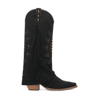 PRODUCT SHOT SPIRIT TRAIL LEATHER BOOT AT 90 DEGREE INSIDE ANGLE