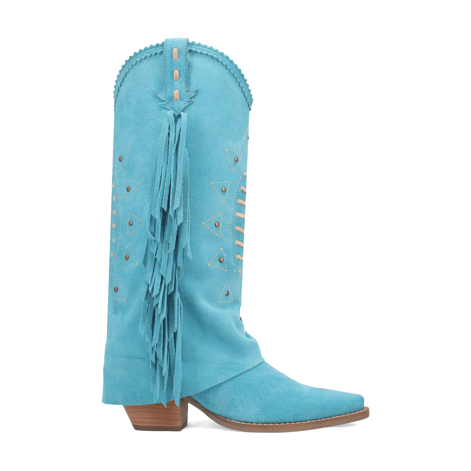 Teal leather boots sales