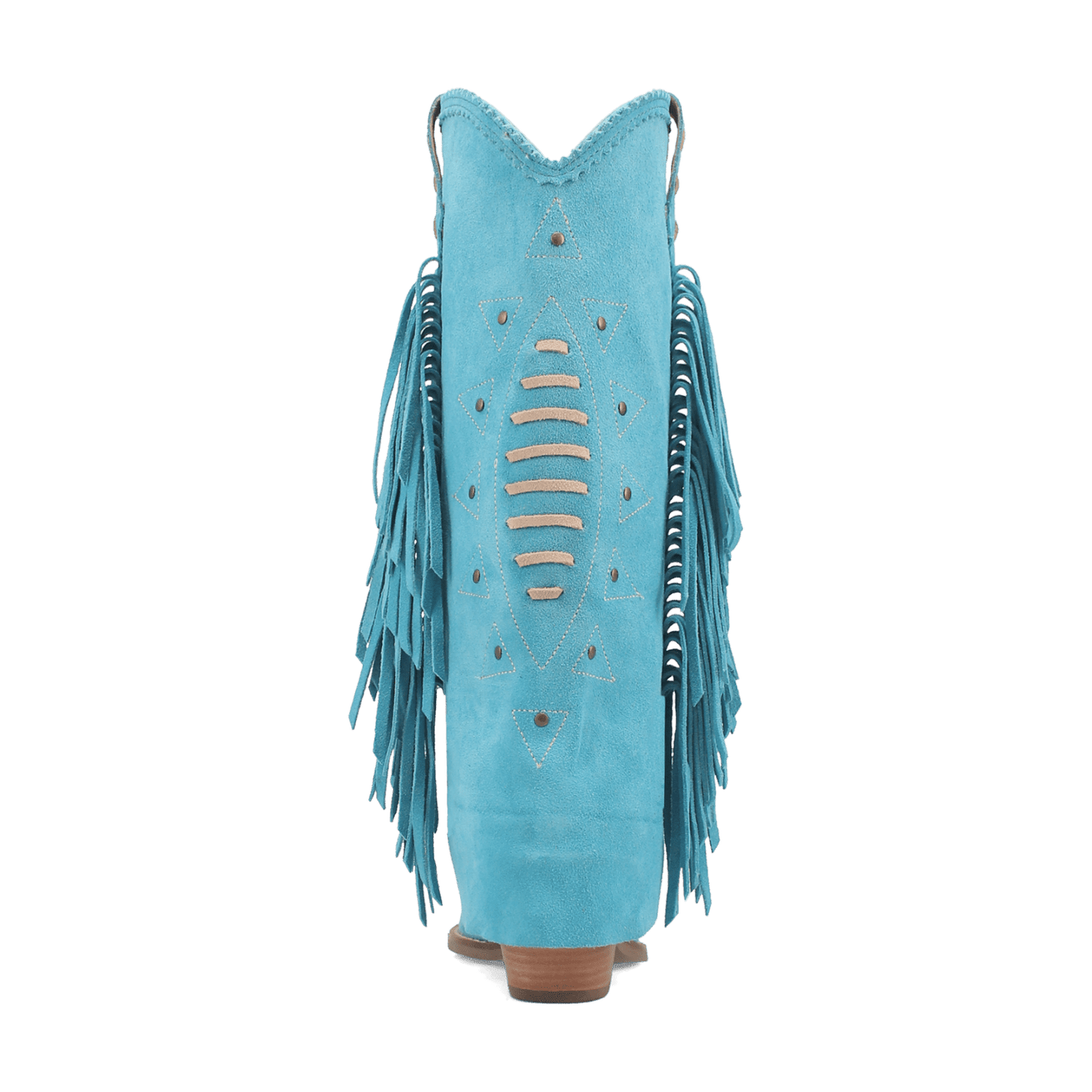 PRODUCT SHOT SPIRIT TRAIL LEATHER BOOT AT 180 DEGREE BACK ANGLE