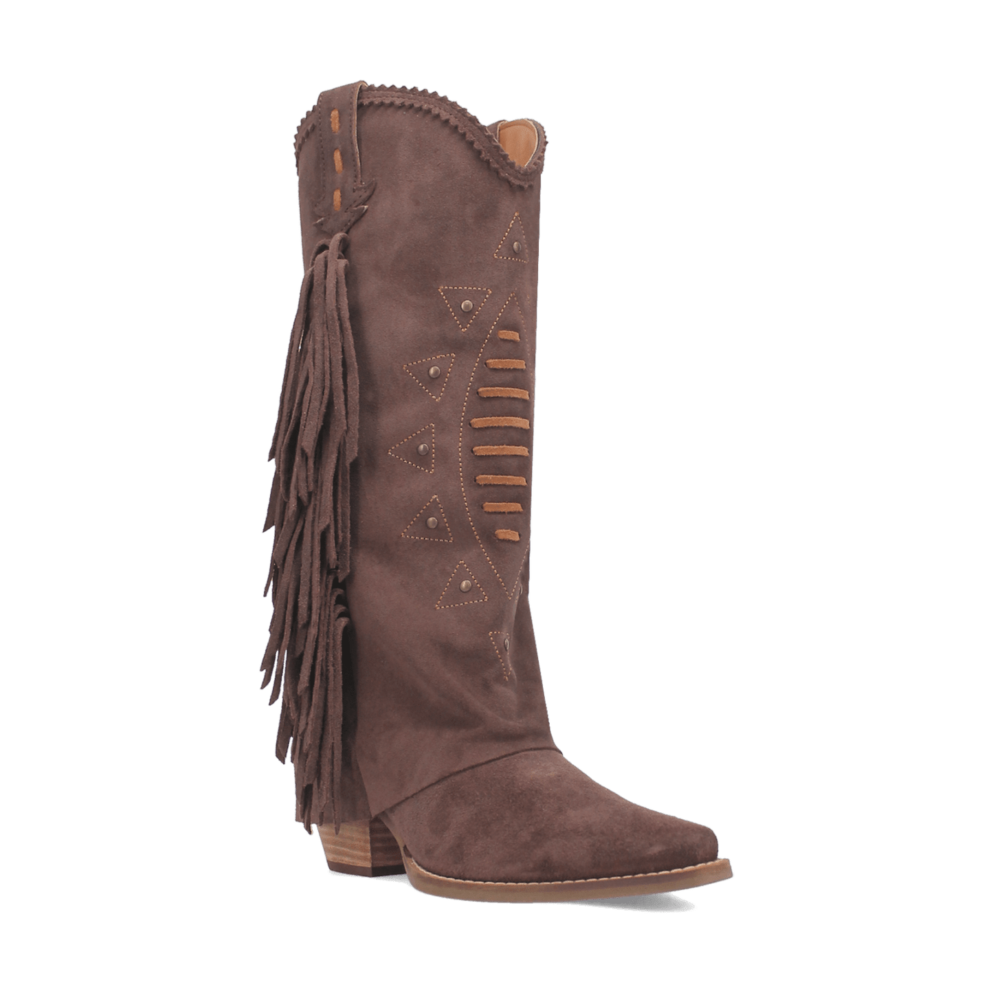 PRODUCT SHOT SPIRIT TRAIL LEATHER BOOT AT 45 DEGREE ANGLE