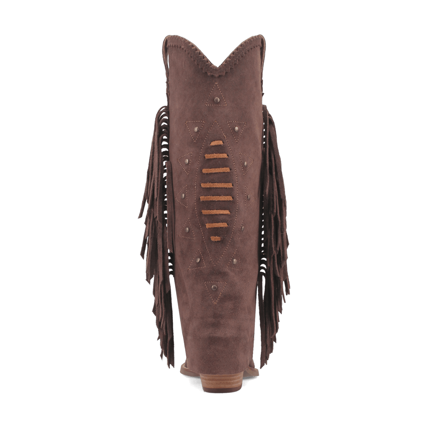 PRODUCT SHOT SPIRIT TRAIL LEATHER BOOT AT 180 DEGREE BACK ANGLE