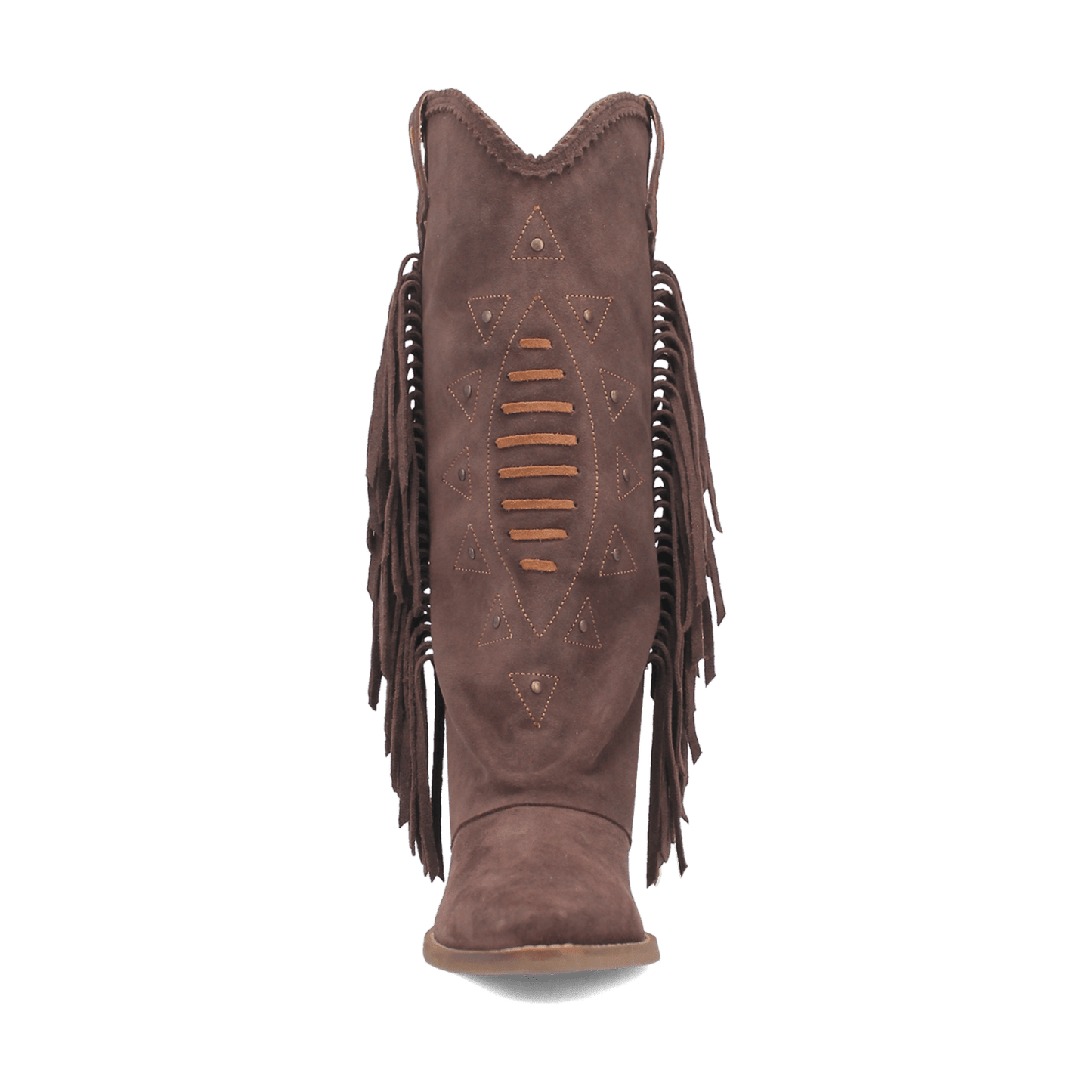 PRODUCT SHOT SPIRIT TRAIL LEATHER BOOT AT FRONT ANGLE