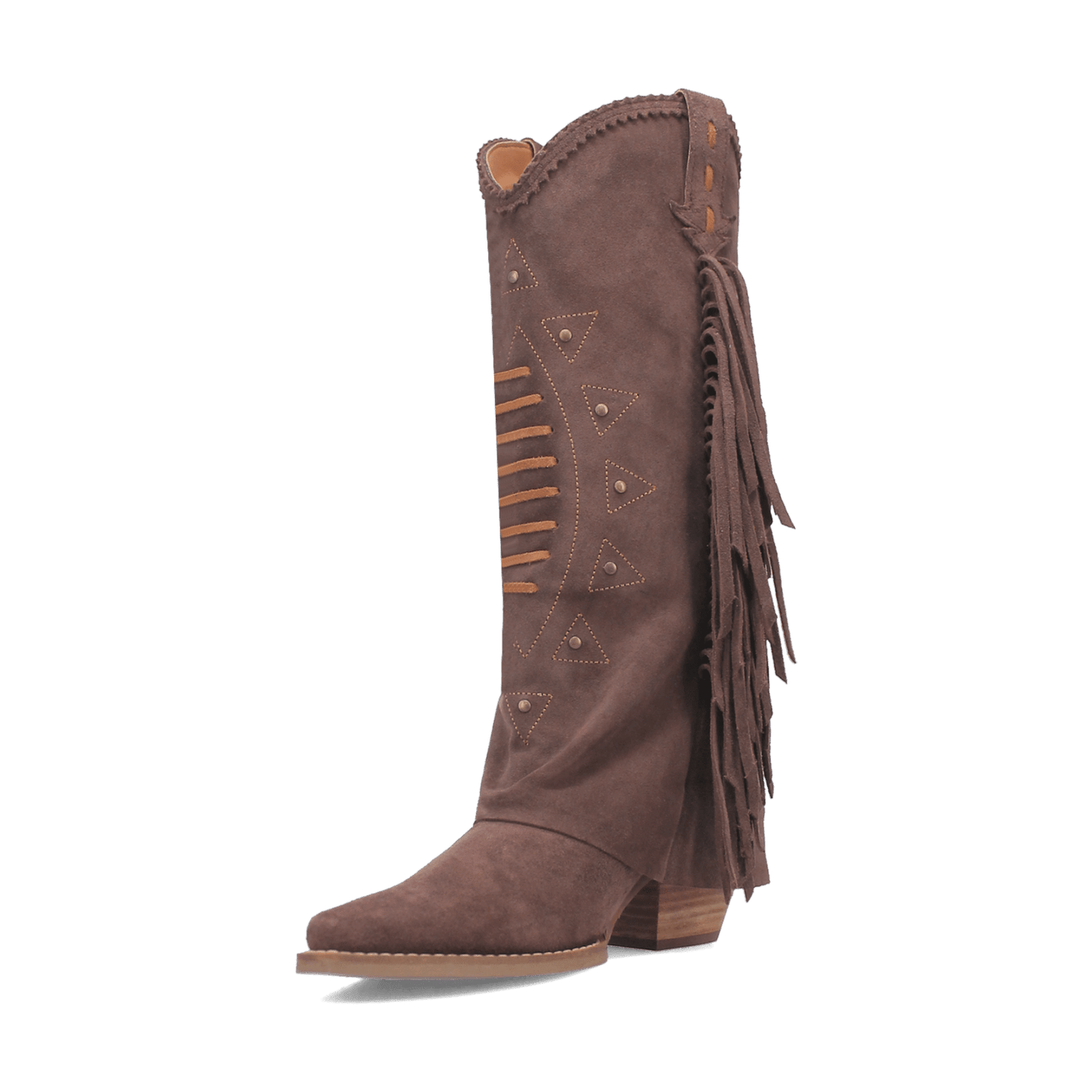 PRODUCT SHOT SPIRIT TRAIL LEATHER BOOT AT 225 DEGREE ANGLE