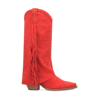 PRODUCT SHOT SPIRIT TRAIL LEATHER BOOT AT 90 DEGREE INSIDE ANGLE