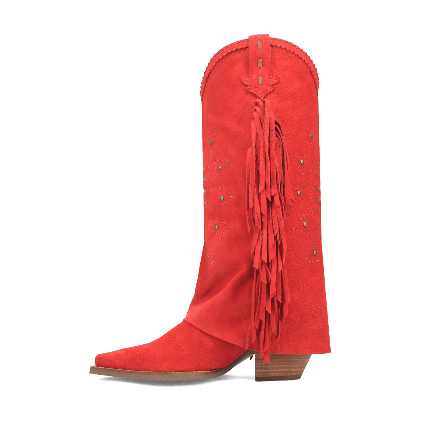 PRODUCT SHOT SPIRIT TRAIL LEATHER BOOT AT 135 DEGREE OUTSIDE ANGLE