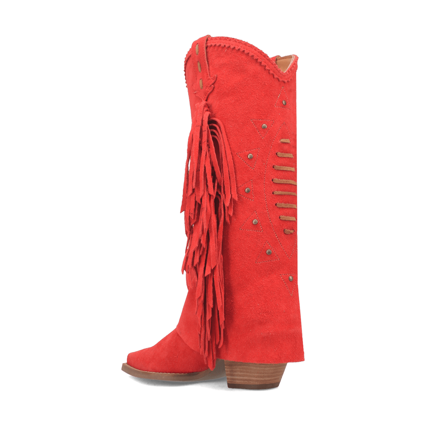 PRODUCT SHOT SPIRIT TRAIL LEATHER BOOT AT 270 DEGREE ANGLE