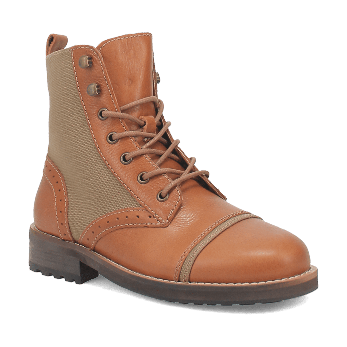 PRODUCT SHOT ANDY LEATHER BOOT AT 45 DEGREE ANGLE