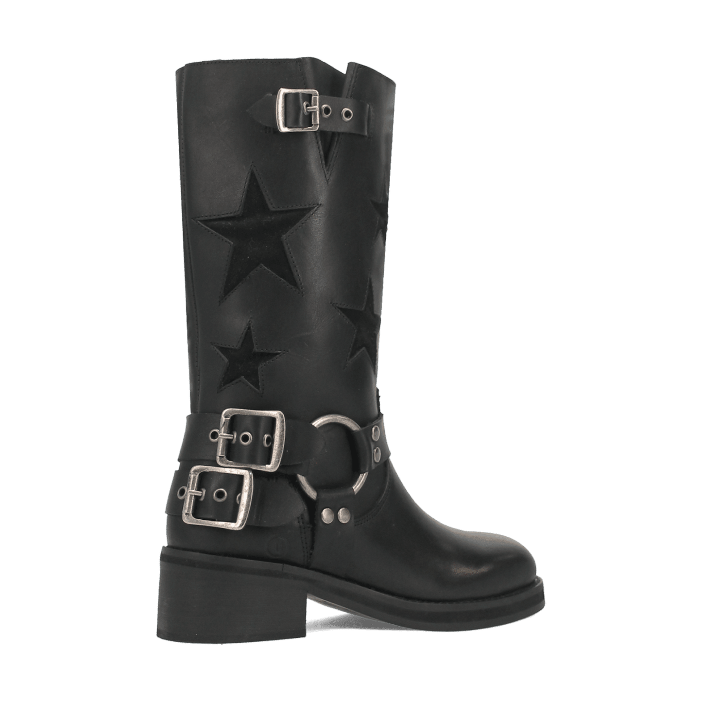 PRODUCT SHOT BLACKLIST LEATHER BOOT AT 315 DEGREE ANGLE