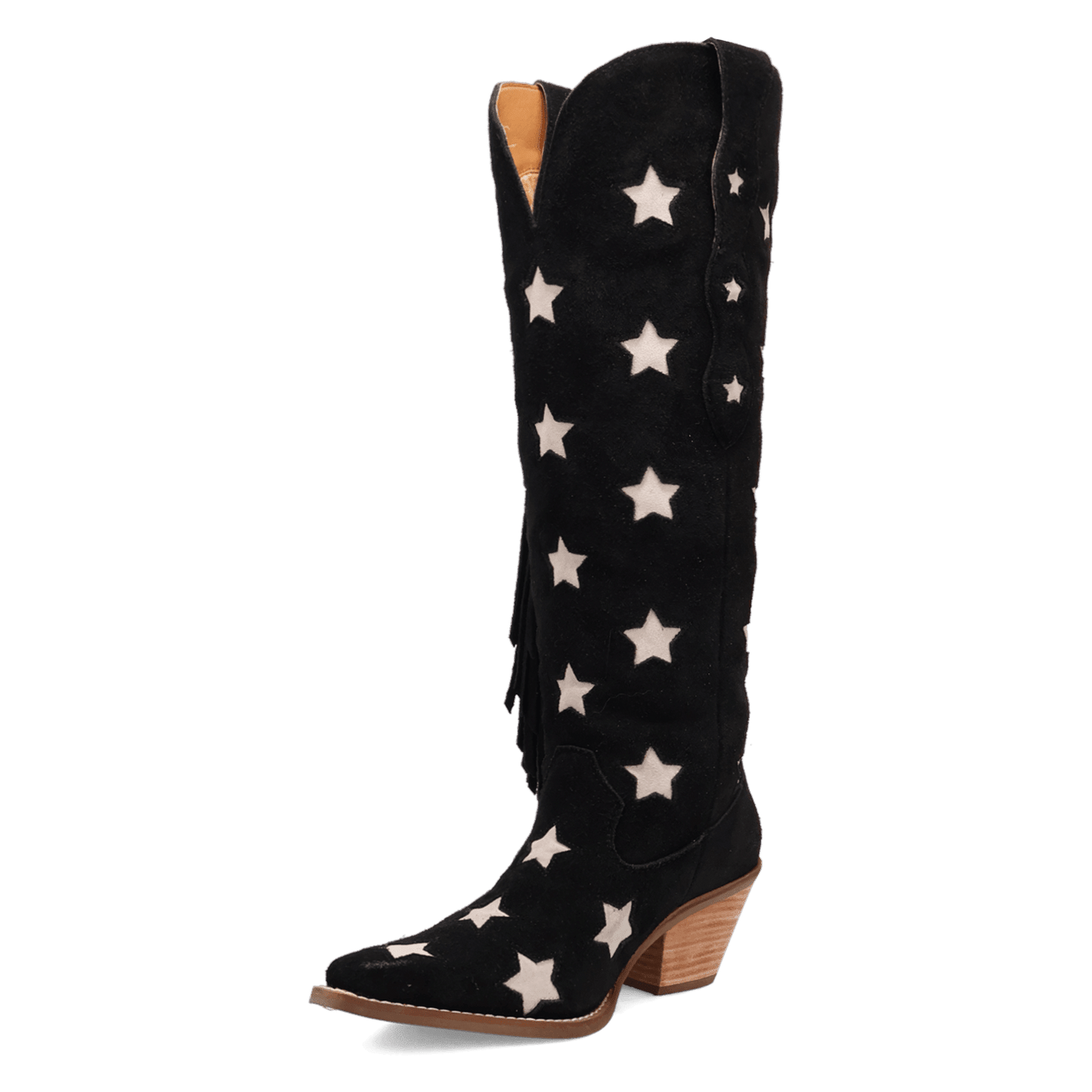 PRODUCT SHOT SUPER STAR SUEDE BOOT AT 225 DEGREE ANGLE
