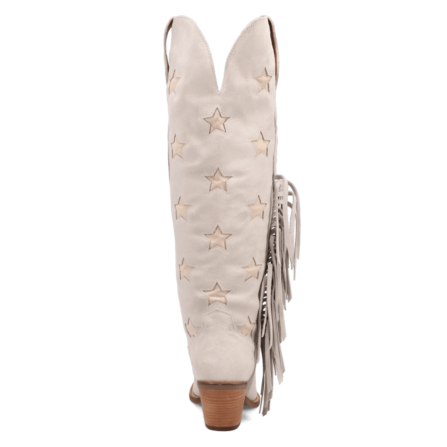 PRODUCT SHOT SUPER STAR SUEDE BOOT AT 180 DEGREE BACK ANGLE