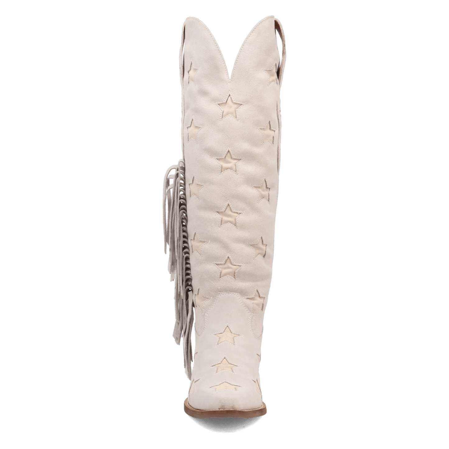 PRODUCT SHOT SUPER STAR SUEDE BOOT AT FRONT ANGLE