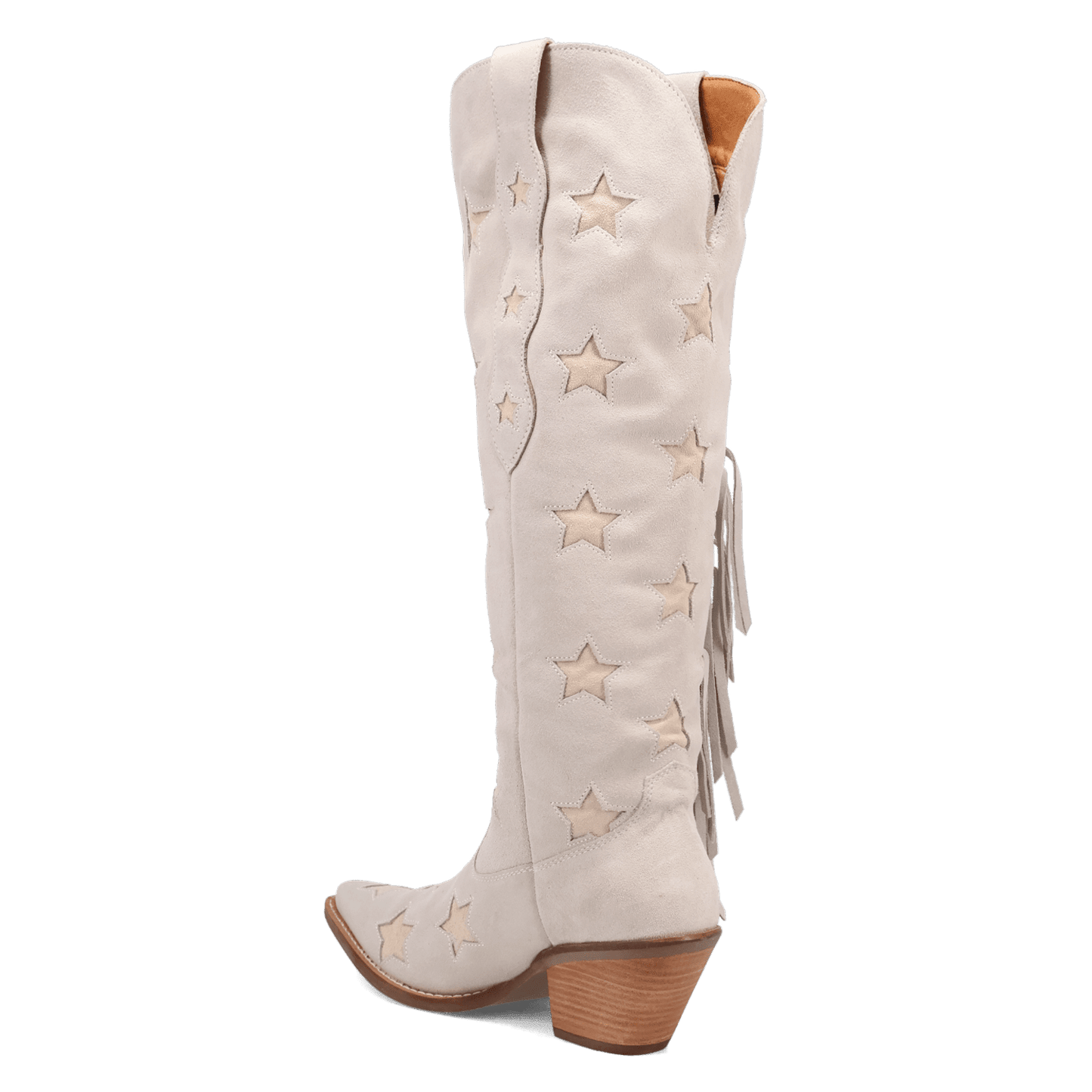 PRODUCT SHOT SUPER STAR SUEDE BOOT AT 270 DEGREE ANGLE