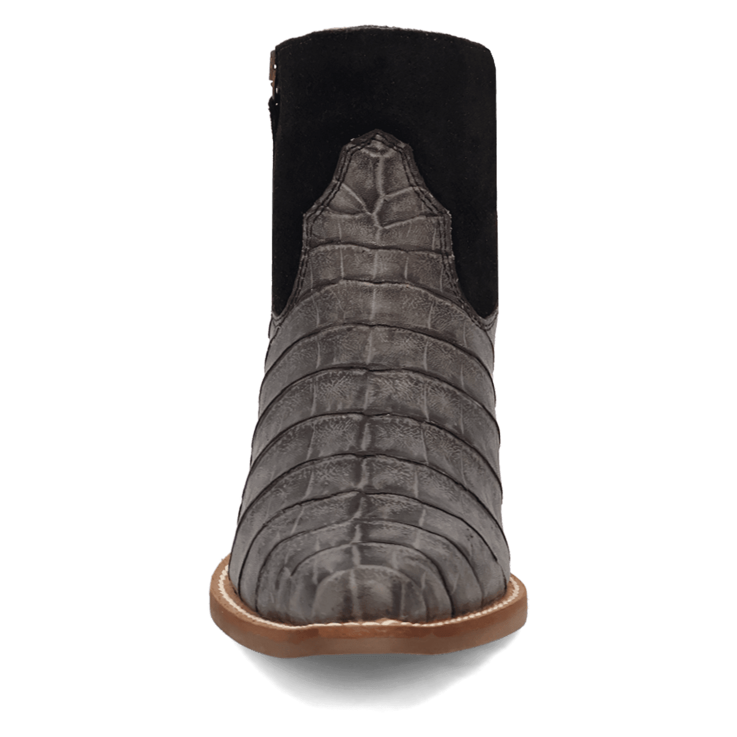 PRODUCT SHOT RICKIE LEATHER BOOTIE AT FRONT ANGLE