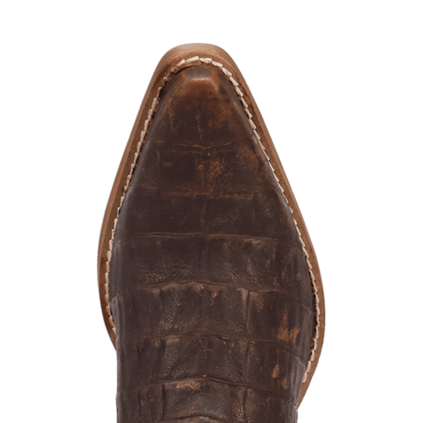 PRODUCT SHOT RICKIE LEATHER BOOTIE AT TOE ANGLE