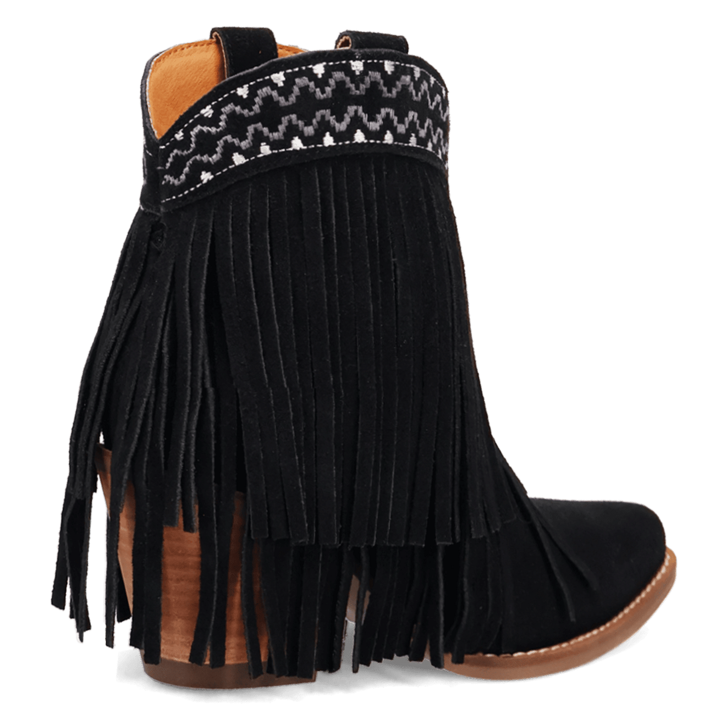 PRODUCT SHOT TAPADERO SUEDE BOOTIE AT 315 DEGREE ANGLE