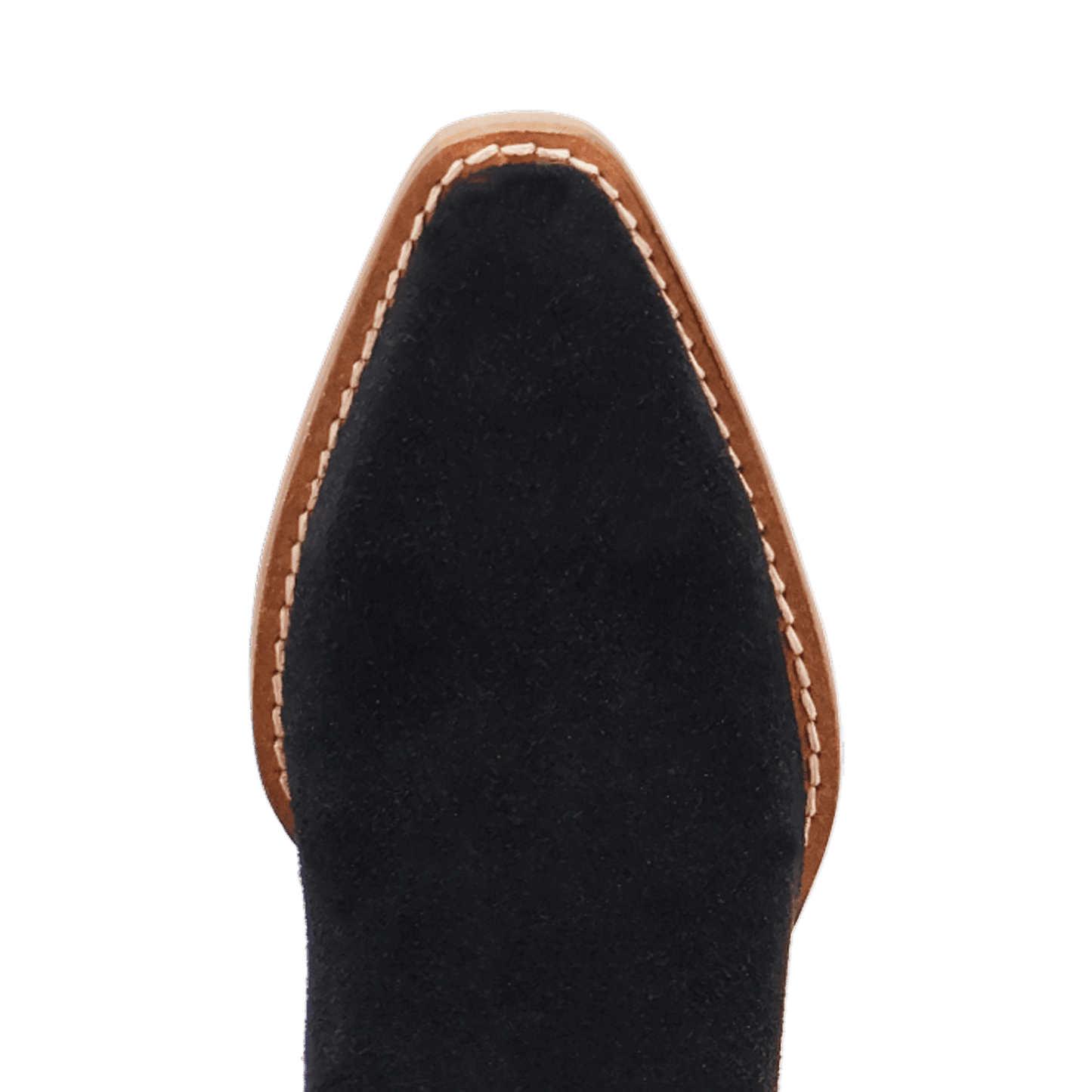 PRODUCT SHOT TAPADERO SUEDE BOOTIE AT TOE ANGLE