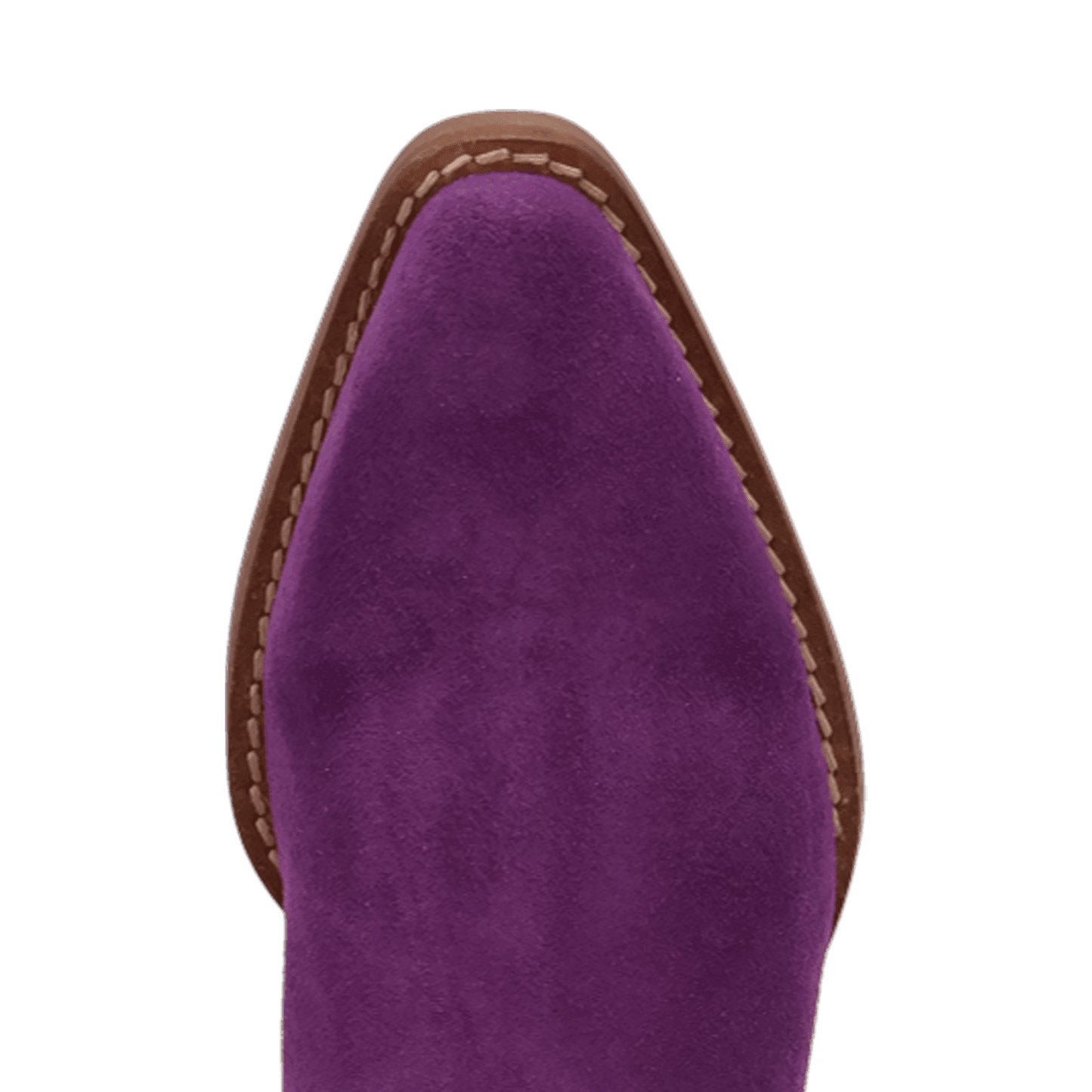 PRODUCT SHOT TAPADERO SUEDE BOOTIE AT TOE ANGLE