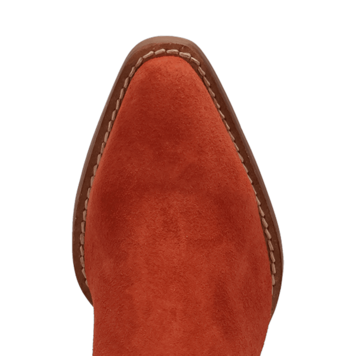 PRODUCT SHOT TAPADERO SUEDE BOOTIE AT TOE ANGLE