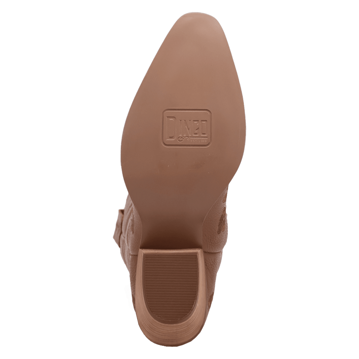 PRODUCT SHOT LOVE BUG LEATHER BOOT AT OUTSOLE ANGLE