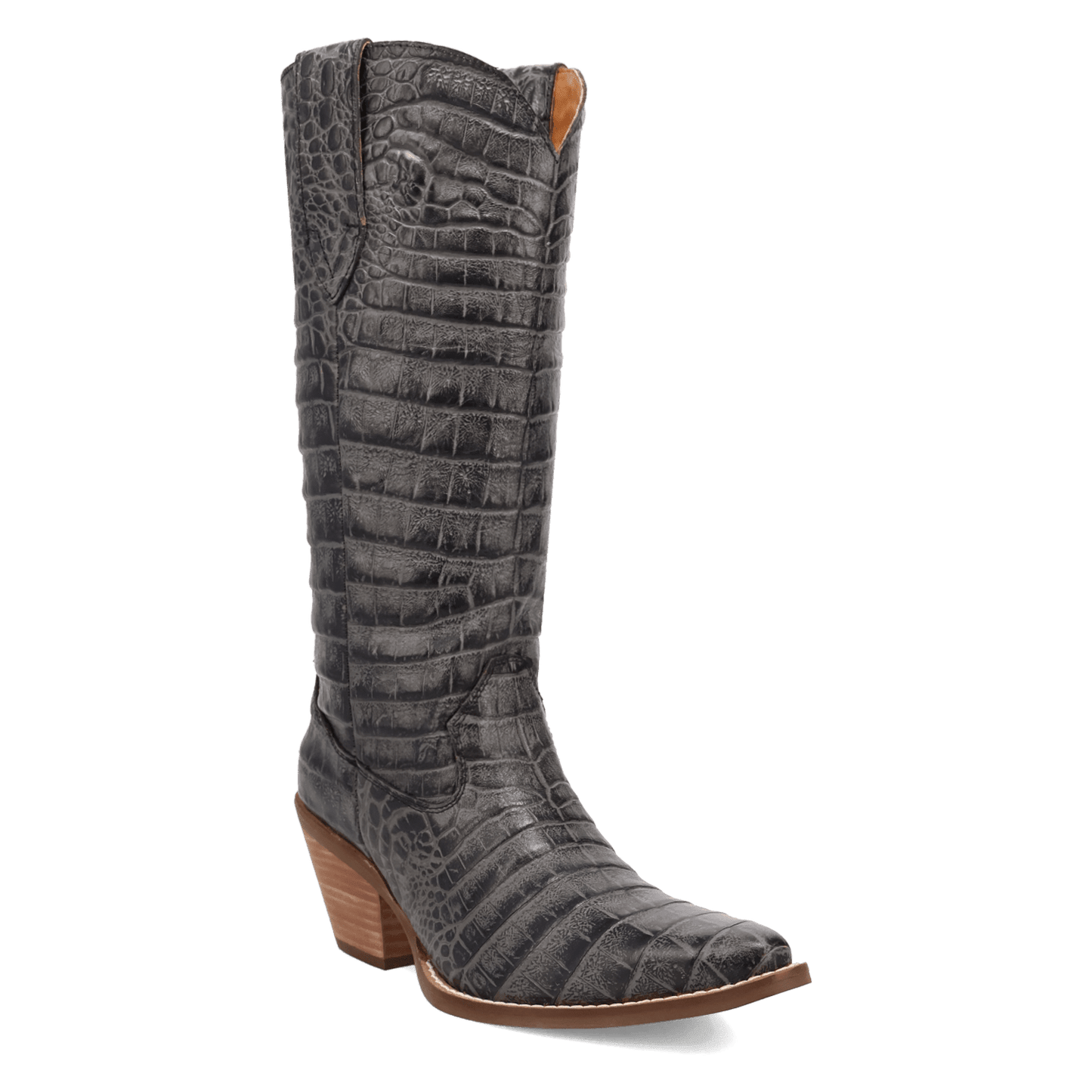 PRODUCT SHOT OZZIE LEATHER BOOT AT 45 DEGREE ANGLE