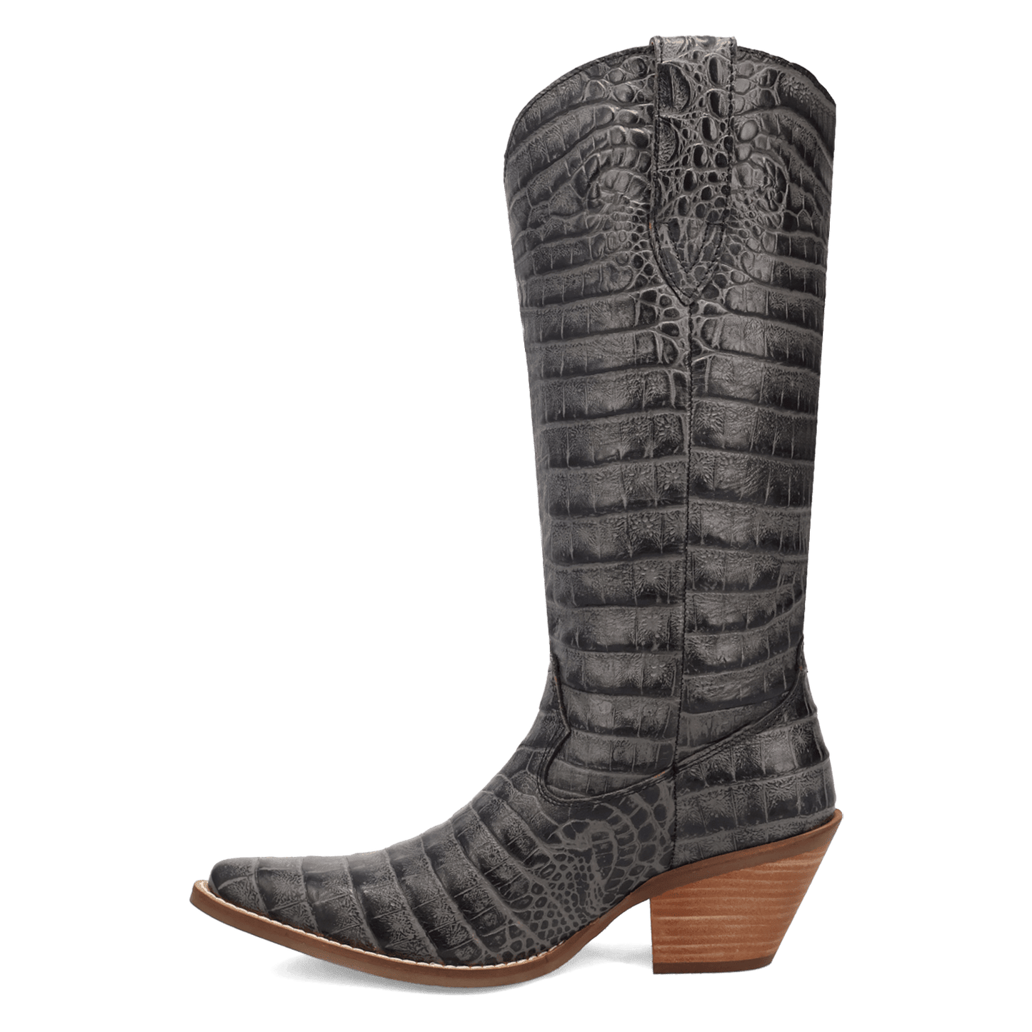 PRODUCT SHOT OZZIE LEATHER BOOT AT 135 DEGREE OUTSIDE ANGLE