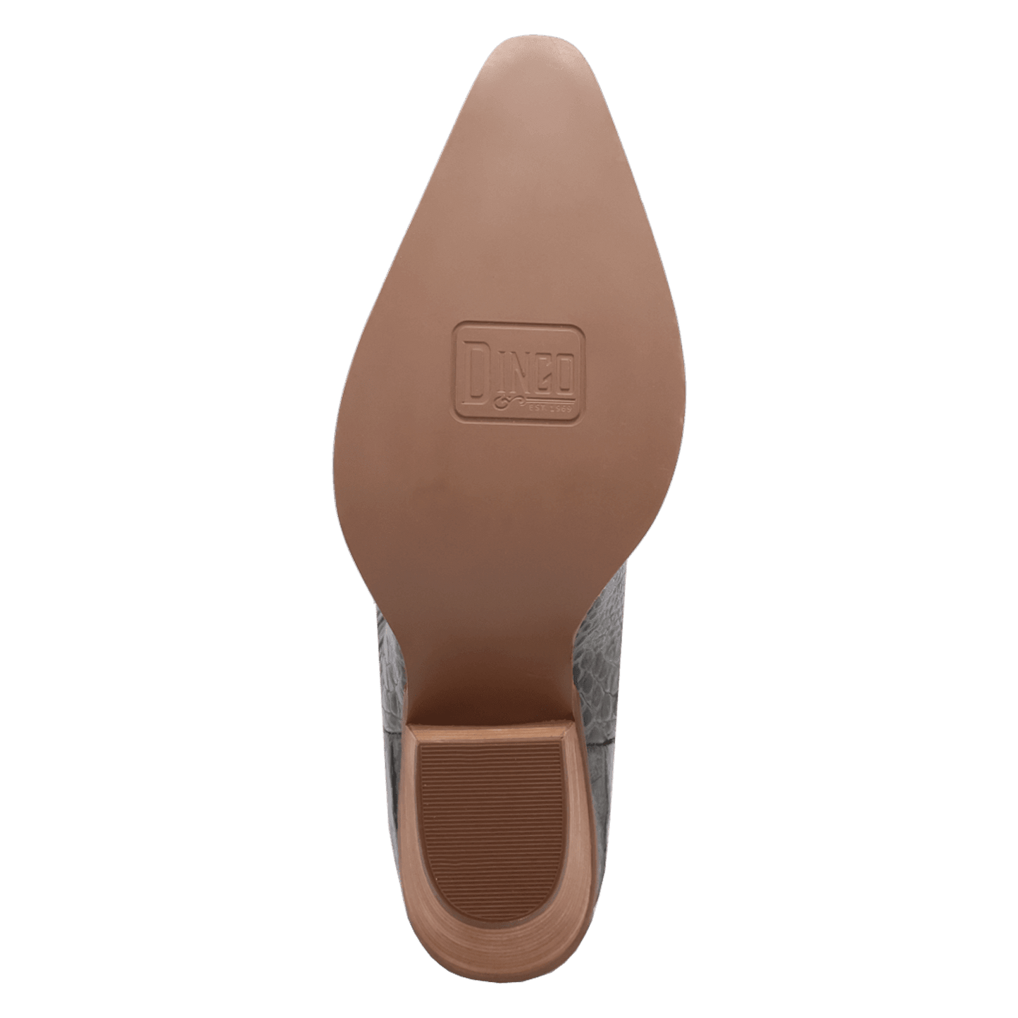 PRODUCT SHOT OZZIE LEATHER BOOT AT OUTSOLE ANGLE
