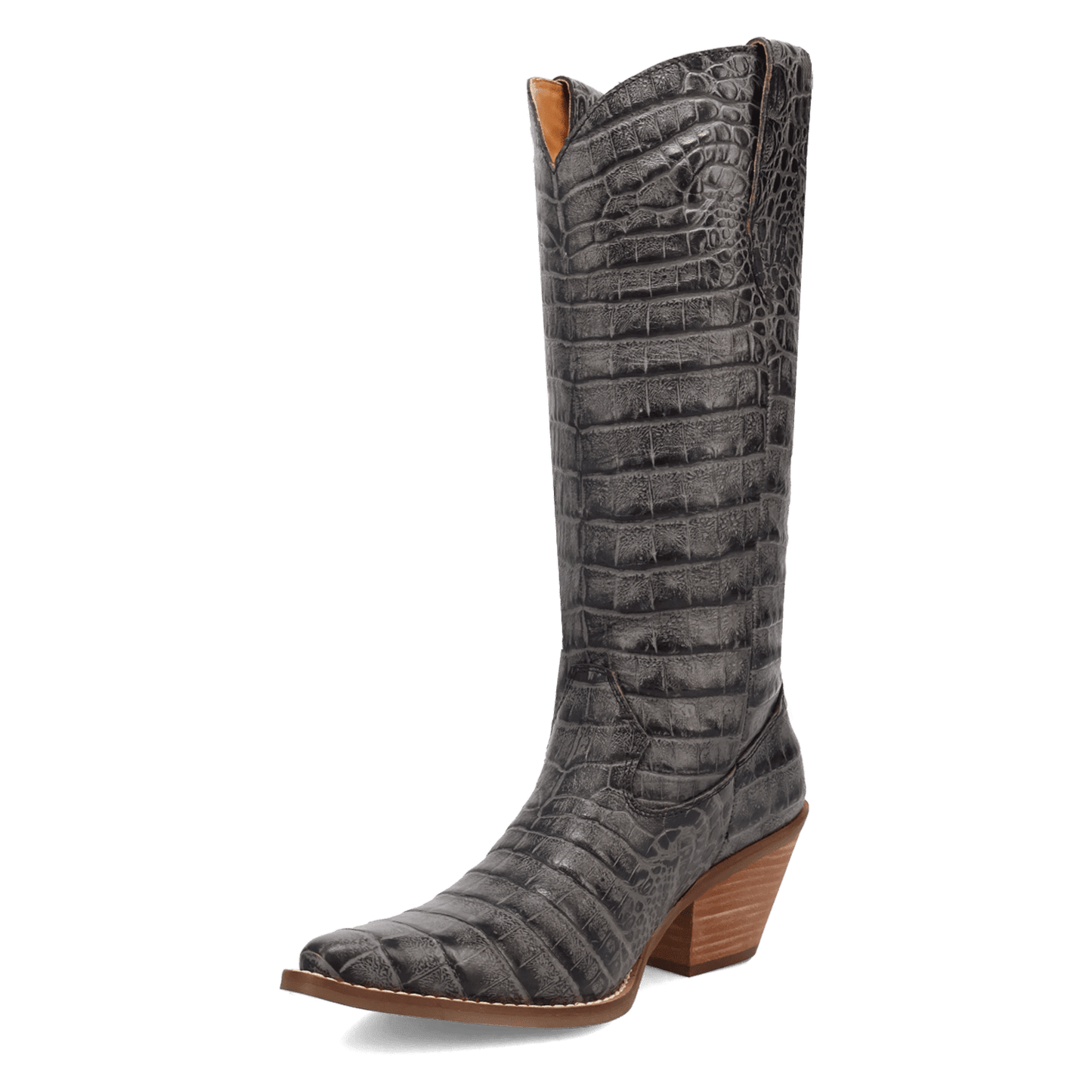 PRODUCT SHOT OZZIE LEATHER BOOT AT 225 DEGREE ANGLE