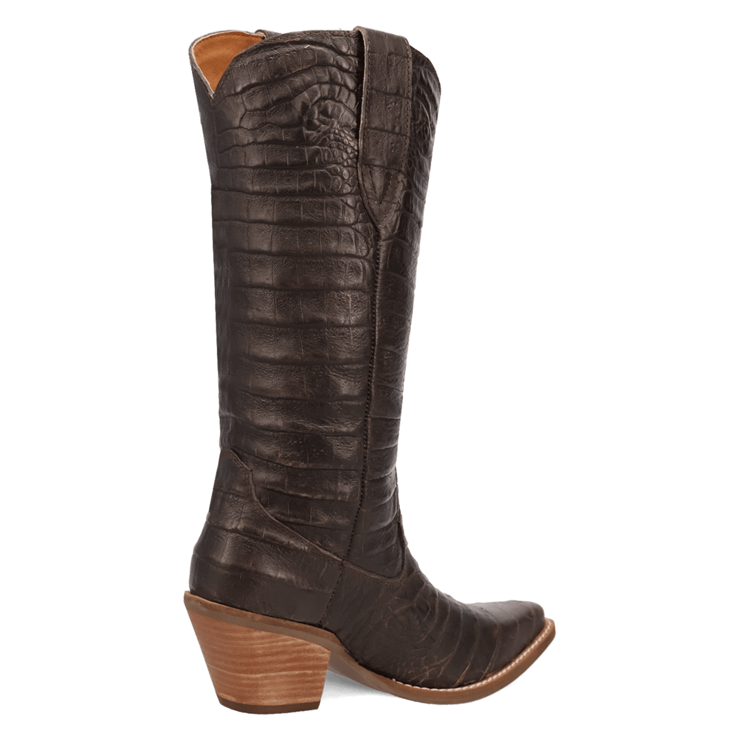 PRODUCT SHOT OZZIE LEATHER BOOT AT 315 DEGREE ANGLE