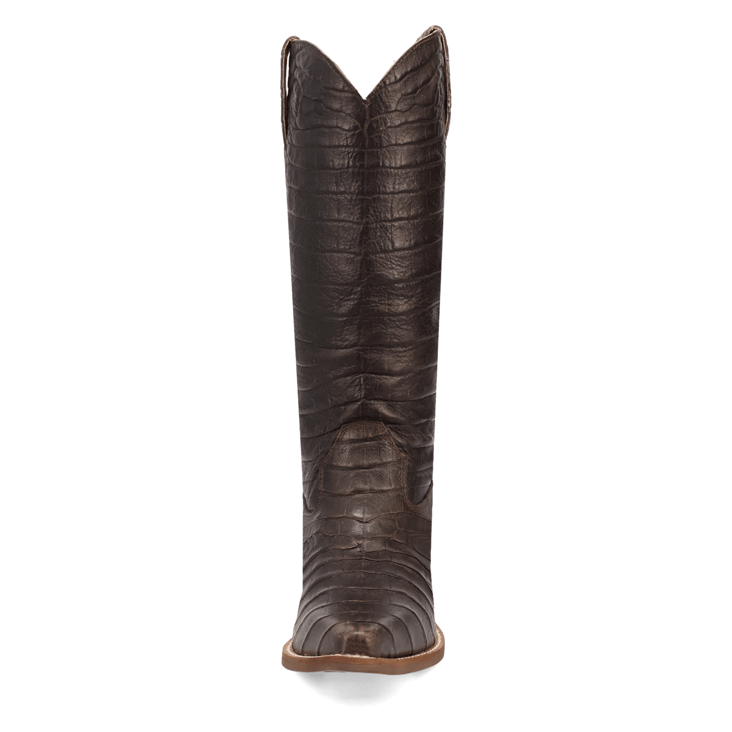 PRODUCT SHOT OZZIE LEATHER BOOT AT FRONT ANGLE