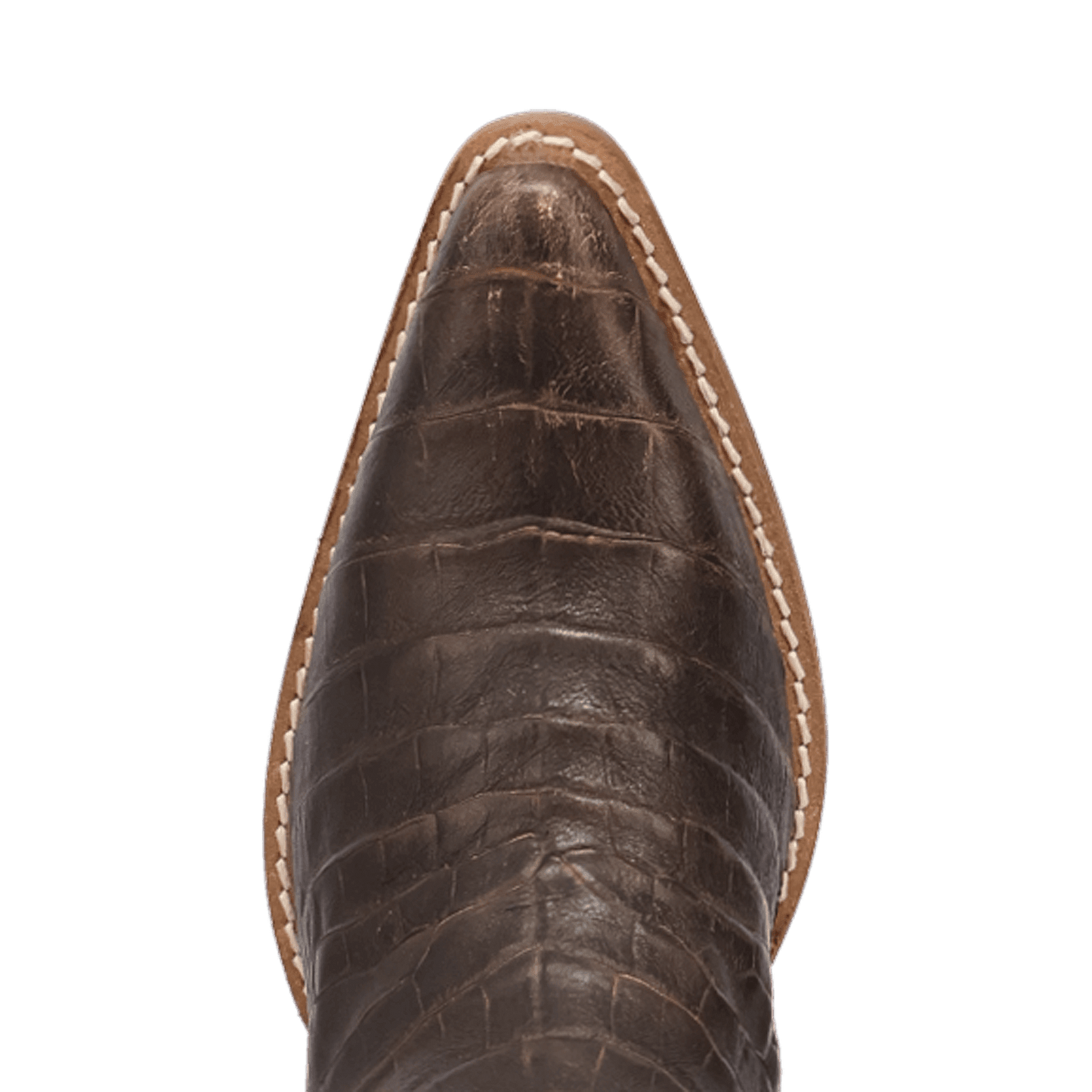 PRODUCT SHOT OZZIE LEATHER BOOT AT TOE ANGLE