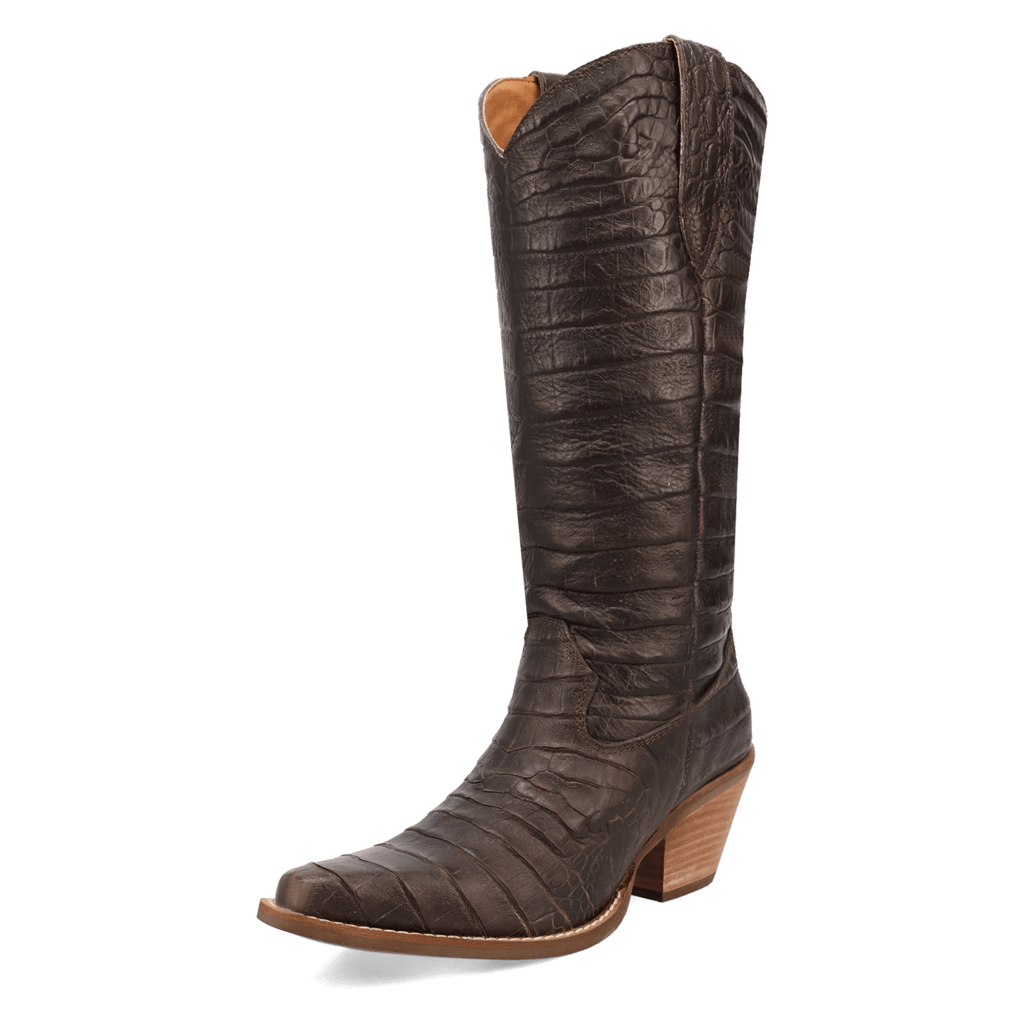 PRODUCT SHOT OZZIE LEATHER BOOT AT 225 DEGREE ANGLE