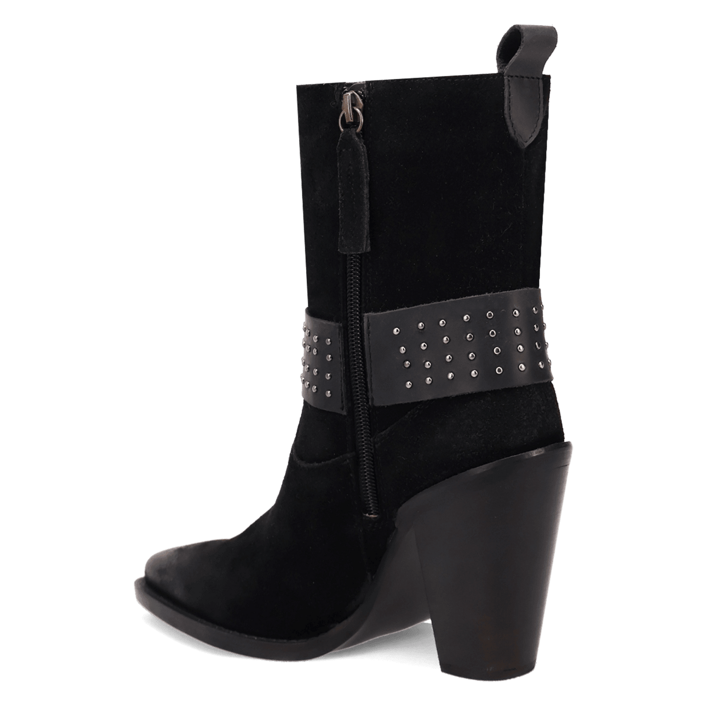 PRODUCT SHOT SONGBIRD SUEDE BOOT AT 270 DEGREE ANGLE