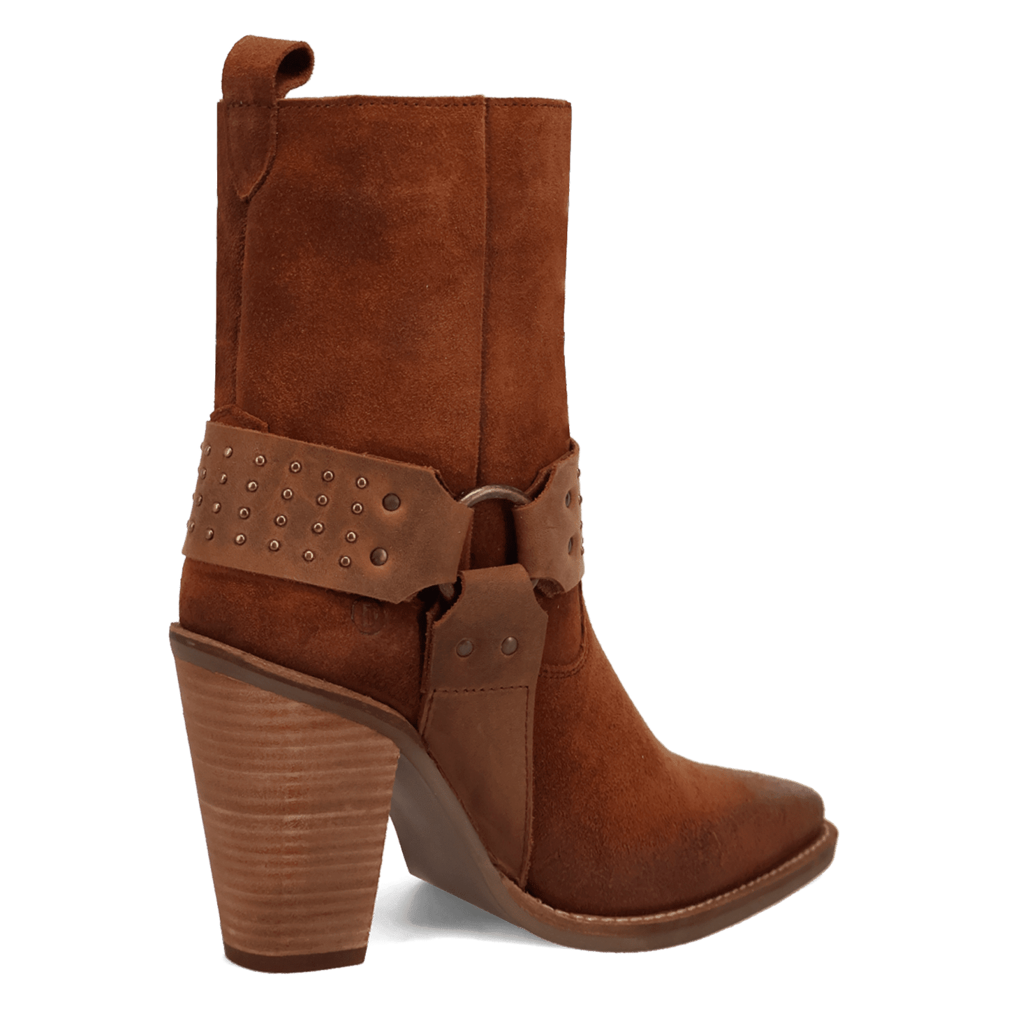 PRODUCT SHOT SONGBIRD SUEDE BOOT AT 315 DEGREE ANGLE