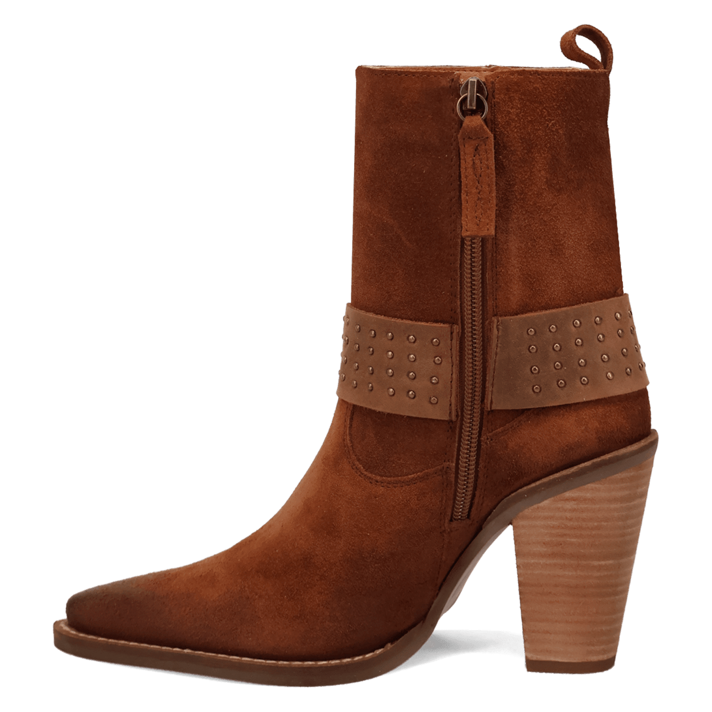 PRODUCT SHOT SONGBIRD SUEDE BOOT AT 135 DEGREE OUTSIDE ANGLE