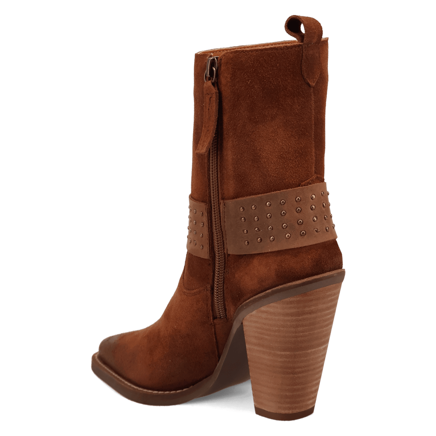 PRODUCT SHOT SONGBIRD SUEDE BOOT AT 270 DEGREE ANGLE