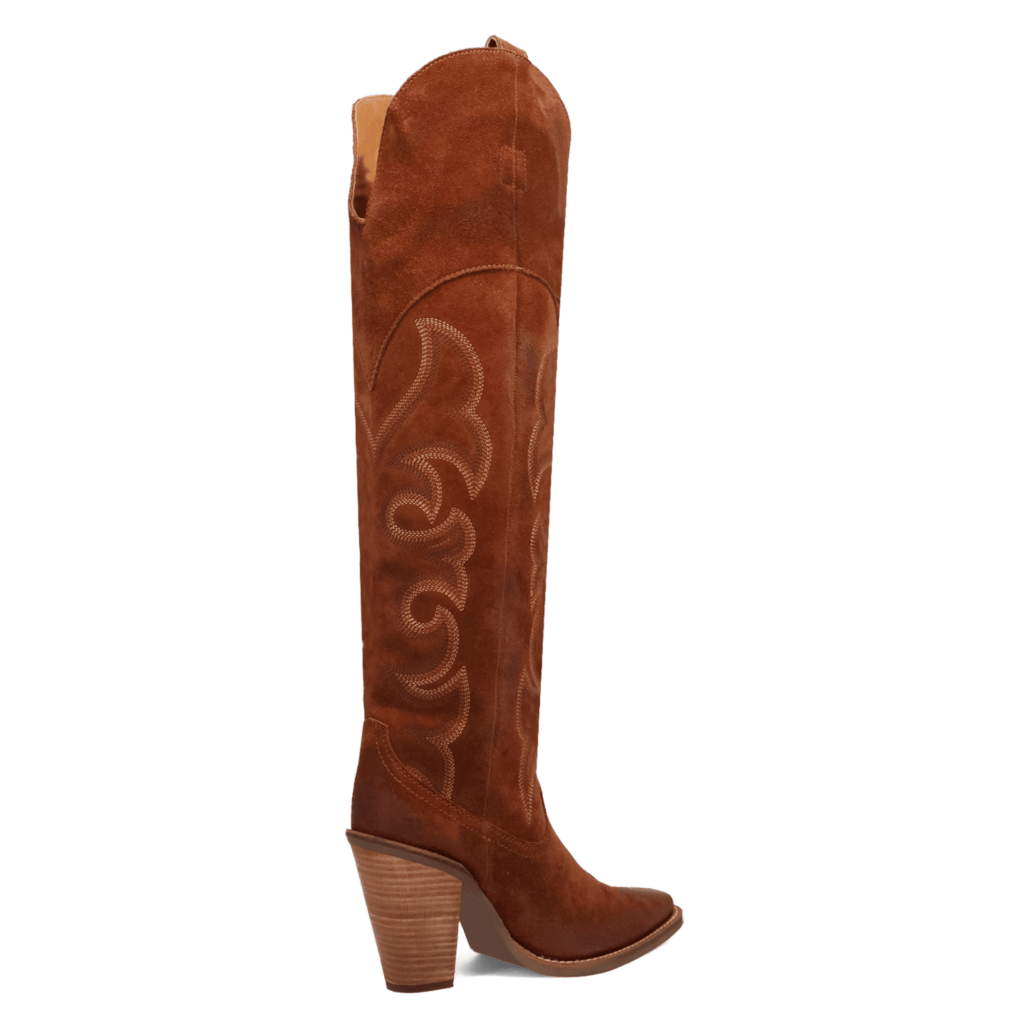 PRODUCT SHOT PRIMADONNA SUEDE BOOT AT 315 DEGREE ANGLE