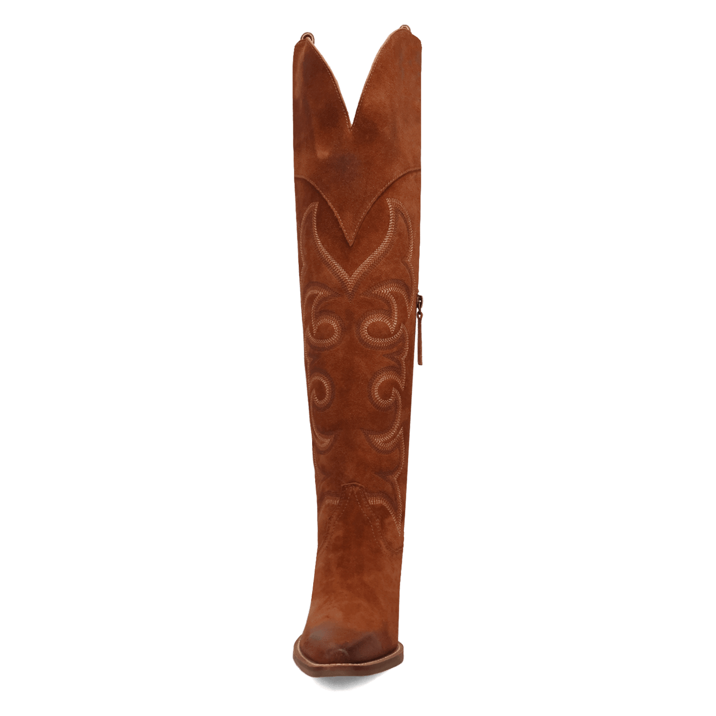 PRODUCT SHOT PRIMADONNA SUEDE BOOT AT FRONT ANGLE