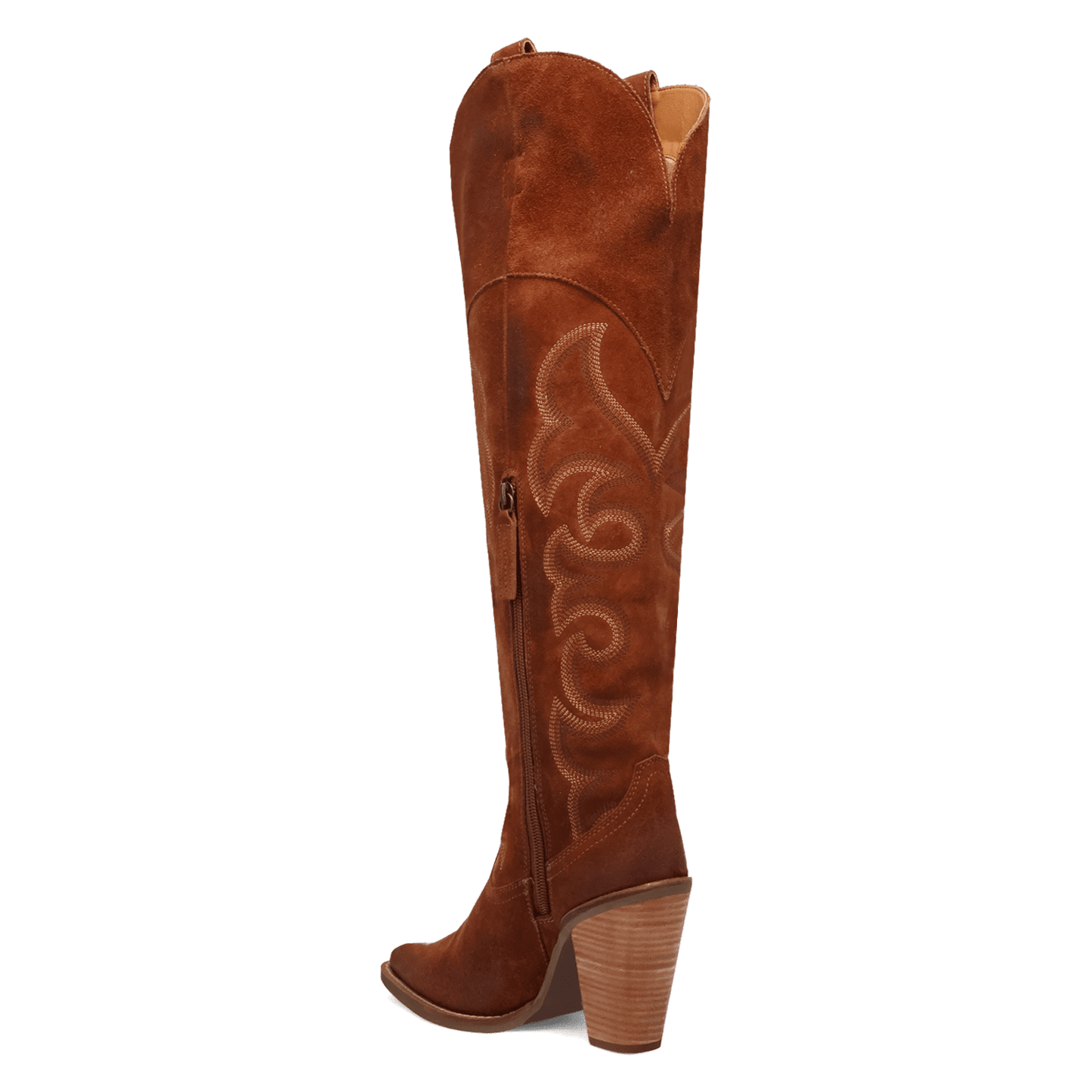 PRODUCT SHOT PRIMADONNA SUEDE BOOT AT 270 DEGREE ANGLE