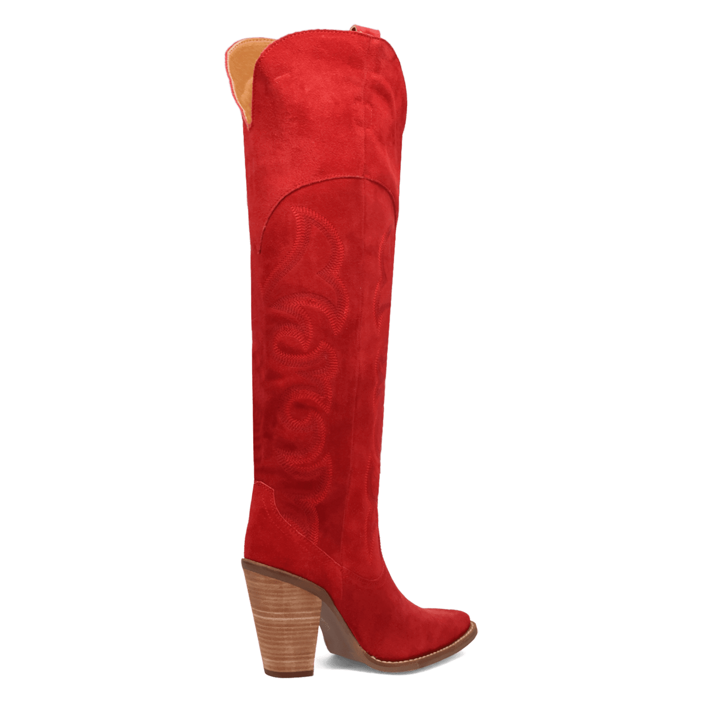 PRODUCT SHOT PRIMADONNA SUEDE BOOT AT 315 DEGREE ANGLE