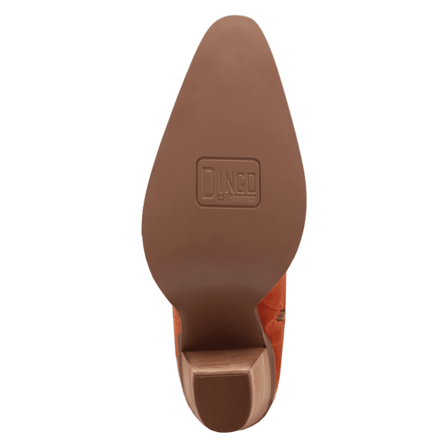 PRODUCT SHOT PRIMADONNA SUEDE BOOT AT OUTSOLE ANGLE