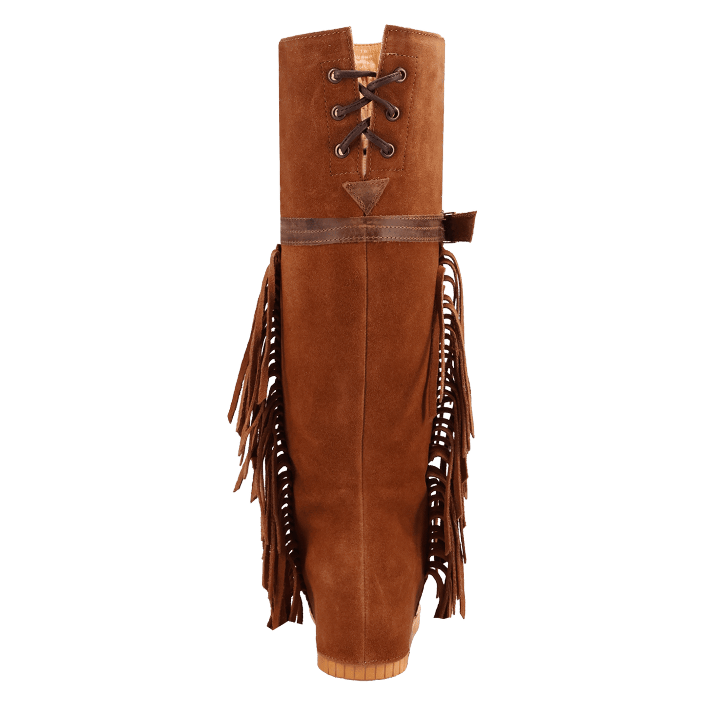 PRODUCT SHOT LAKOTA LEATHER BOOT AT 180 DEGREE BACK ANGLE