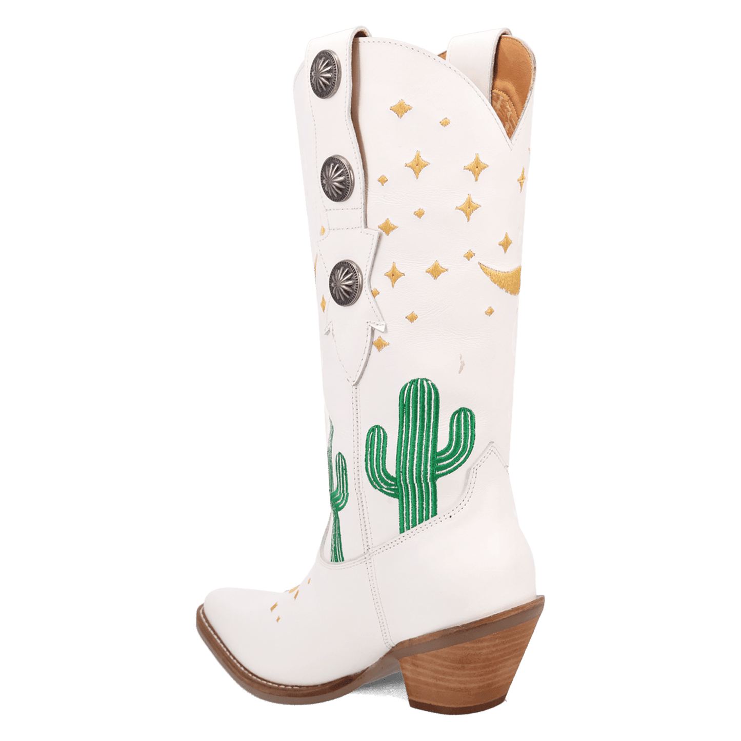 PRODUCT SHOT PACHITA LEATHER BOOT AT 270 DEGREE ANGLE